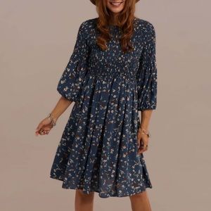 Petal Lush Midi Dress